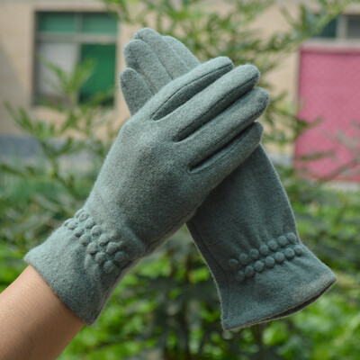 Villane kašmiir õhukesed vintage tuulekindlad puuteekraaniga kindad naistele talvised sõrmkäesoojad kinnas naistele vabaaja hulgimüük