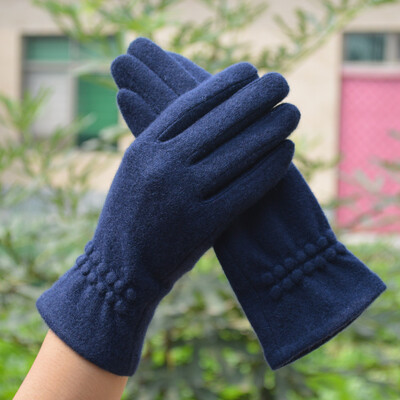 Villane kašmiir õhukesed vintage tuulekindlad puuteekraaniga kindad naistele talvised sõrmkäesoojad kinnas naistele vabaaja hulgimüük