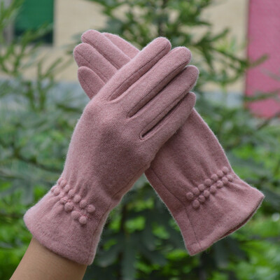 Villane kašmiir õhukesed vintage tuulekindlad puuteekraaniga kindad naistele talvised sõrmkäesoojad kinnas naistele vabaaja hulgimüük