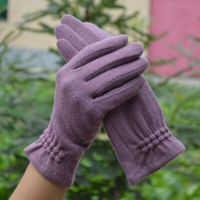 Villane kašmiir õhukesed vintage tuulekindlad puuteekraaniga kindad naistele talvised sõrmkäesoojad kinnas naistele vabaaja hulgimüük