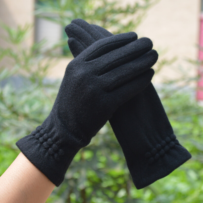 Villane kašmiir õhukesed vintage tuulekindlad puuteekraaniga kindad naistele talvised sõrmkäesoojad kinnas naistele vabaaja hulgimüük