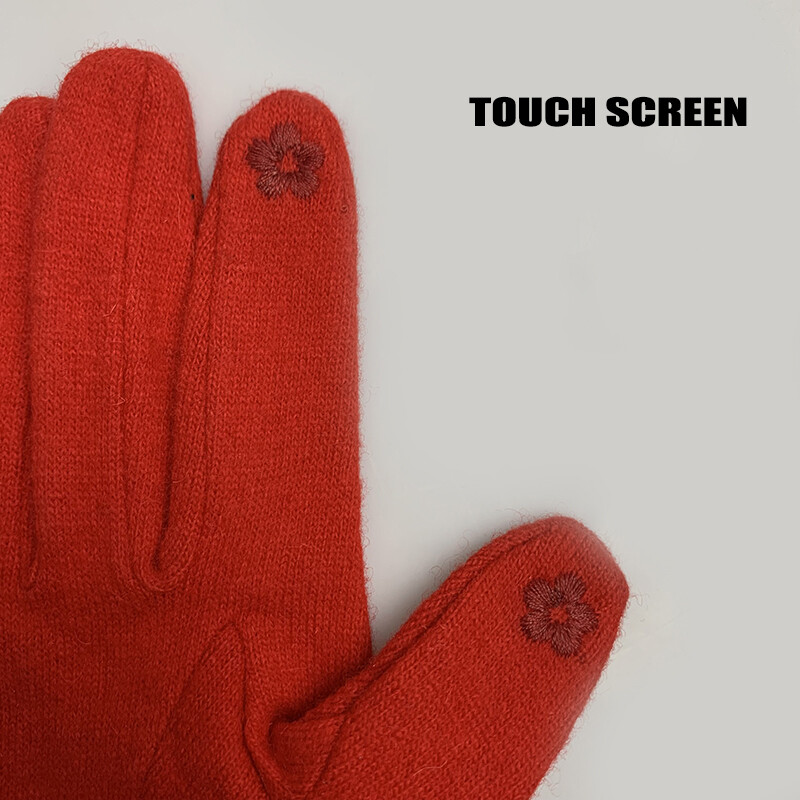 Villane kašmiir õhukesed vintage tuulekindlad puuteekraaniga kindad naistele talvised sõrmkäesoojad kinnas naistele vabaaja hulgimüük