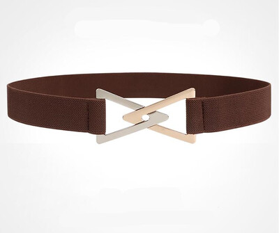 Plašs trīsstūris sudraba zelta sprādze, elastīgas jostas sievietēm, elastīga jostasvieta, sieviešu cummerband mīksta bieza, vienkārša sieviešu kleitas josta