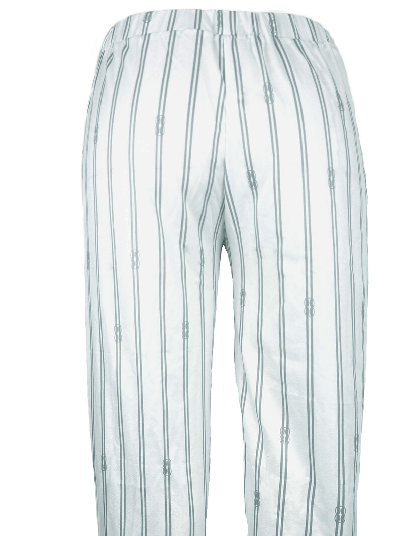 Liela izmēra bikses ar ziedu apdruku taisnām kājām, ikdienišķas elastīgas jostasbikses pavasarim un vasarai, sieviešu lielizmēra apģērbi