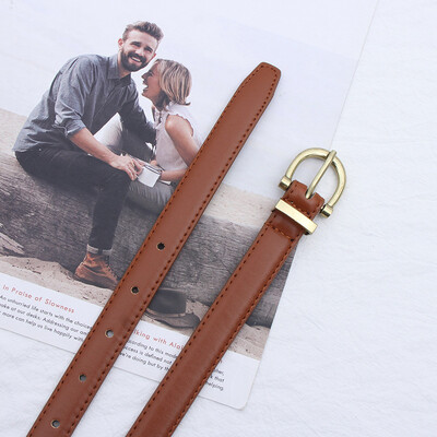 Ženski remen za hlače Vintage visokokvalitetni ženski remeni oko struka Ženski remen za traperice Zlatna kopča Radni remen DT118