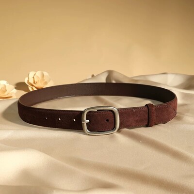 Modni ženski remeni od antilopa, kravlje kože, prava koža, široki remen od 2,8 cm, metalna kopča, ženski pojas, usklađena haljina, traperice, uski remen