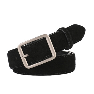 Modni ženski remeni od antilopa, kravlje kože, prava koža, široki remen od 2,8 cm, metalna kopča, ženski pojas, usklađena haljina, traperice, uski remen