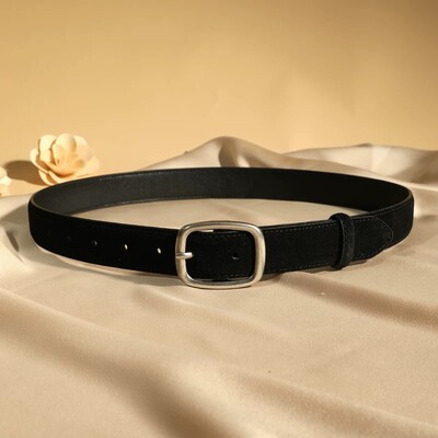 Modni ženski remeni od antilopa, kravlje kože, prava koža, široki remen od 2,8 cm, metalna kopča, ženski pojas, usklađena haljina, traperice, uski remen