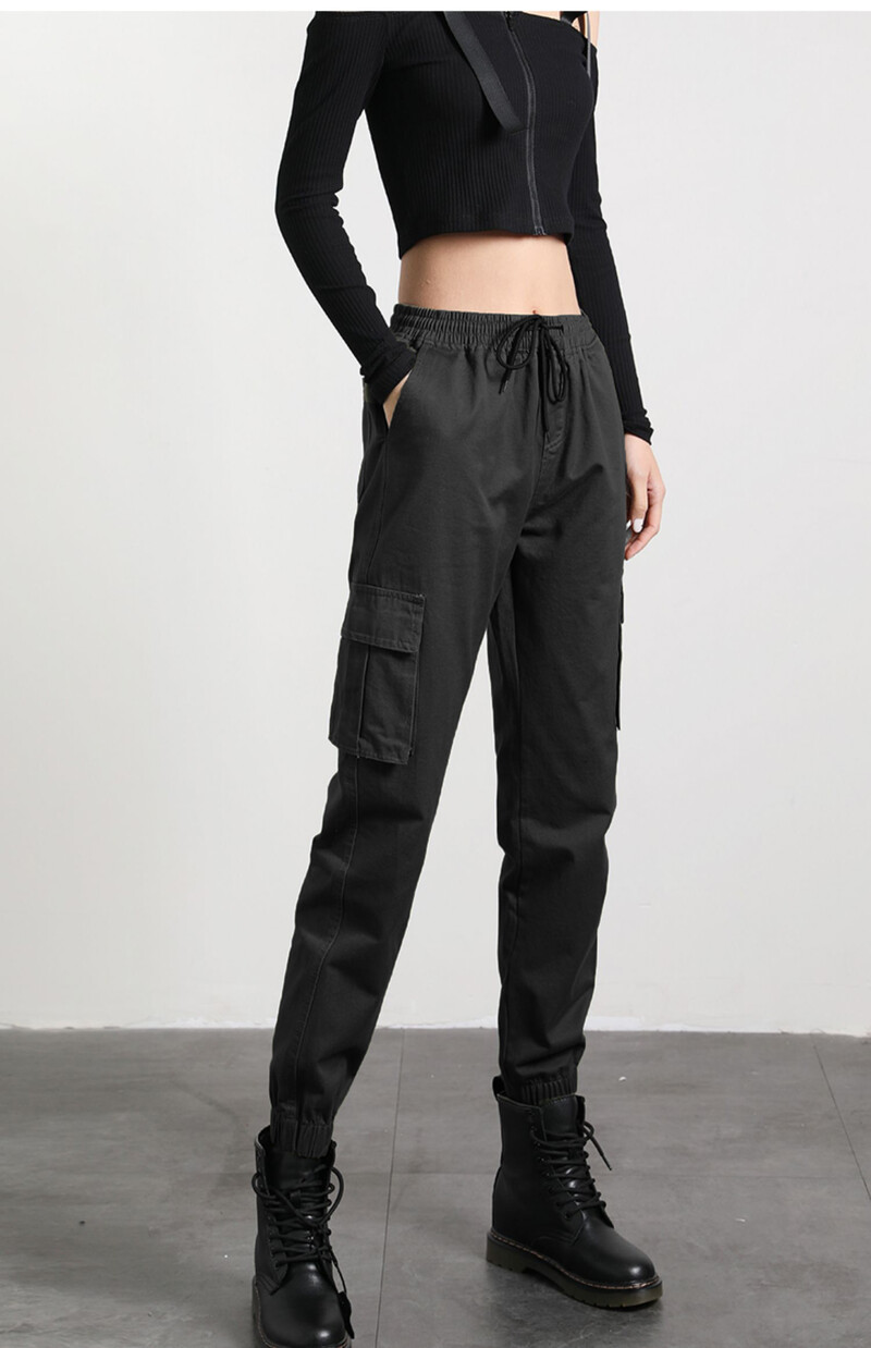 Liela izmēra n stila kombinezons sievietēm vasaras plānās daļas jaunas brīvas platas kājas slinks ikdienas ikdienas bikses ar taisnām kājām