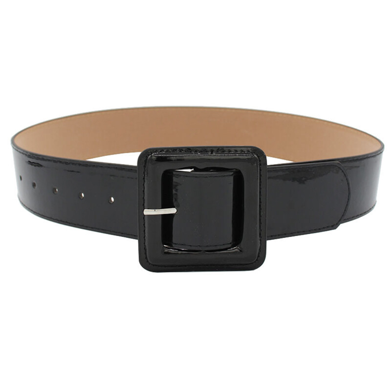 Modes lielizmēra jostas sieviešu vidukļa jostas sievietēm augstas kvalitātes spīdīgas lakādas Ceinture sieviešu korsetes mēteļa jostasvieta