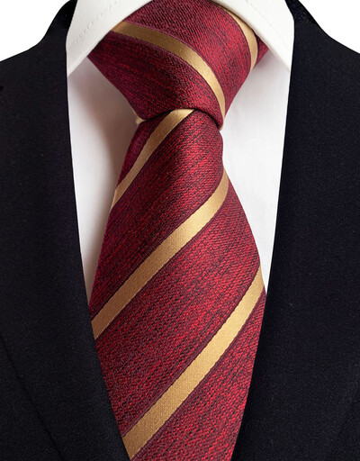 Luksusa 8 CM vīriešu kaklasaite, sarkana krāsa, vienkrāsainas, svītras Paisley kaklasaites vīrietim līgavainim, žakarda austi kaklasaite biznesa kāzu ballītei