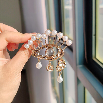 Velna acs kulonu rokassprādze, augstas klases sieviešu pārspīlēta acu rokassprādze, unikāls dizains, piespraudes piederumi