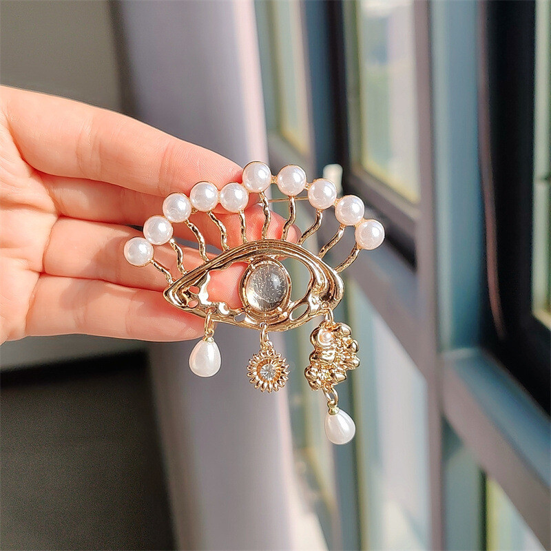 Velna acs kulonu rokassprādze, augstas klases sieviešu pārspīlēta acu rokassprādze, unikāls dizains, piespraudes piederumi