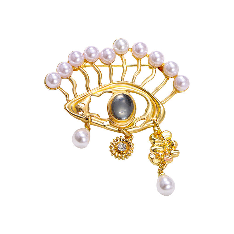 Velna acs kulonu rokassprādze, augstas klases sieviešu pārspīlēta acu rokassprādze, unikāls dizains, piespraudes piederumi