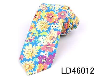 Jaunas puķainas kaklasaites vīriešiem sievietēm ikdienas kokvilnas kaklasaites uzvalki šauri kaklasaite kāzām biznesa slaidas vīriešu kaklasaites Gravata dāvanas