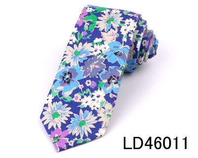 Jaunas puķainas kaklasaites vīriešiem sievietēm ikdienas kokvilnas kaklasaites uzvalki šauri kaklasaite kāzām biznesa slaidas vīriešu kaklasaites Gravata dāvanas