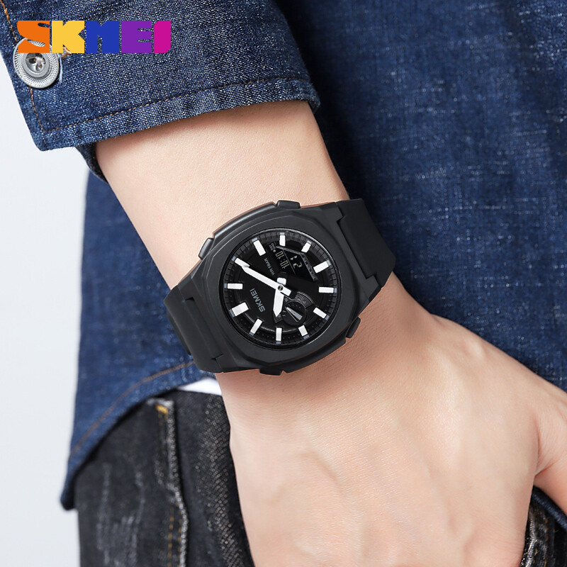 SKMEI 2091 Modes sporta pulkstenis vīriešiem Atpakaļskaitīšana Militāri ūdensizturīgi digitālie pulksteņi Vīriešu datuma kvarca pulkstenis Reloj Hombre 2100