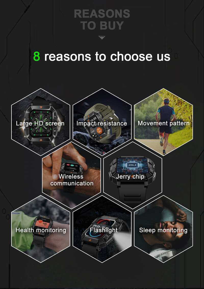 2024. gada jauns LED vīriešu viedpulkstenis fitnesa ūdensizturīgs militārais veselības monitors AI balss Bluetooth zvana vīriešu viedpulkstenis