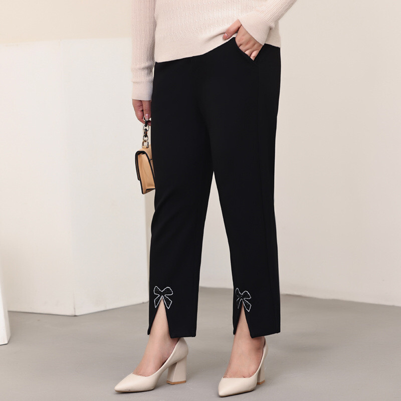 ženske hlače veće veličine kapri tajice za vježbanje za žene s džepovima crne trenirke hlače visokog struka radne hlače