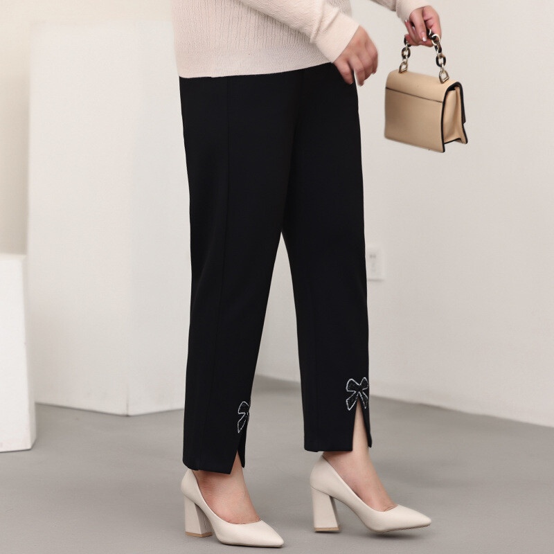 ženske hlače veće veličine kapri tajice za vježbanje za žene s džepovima crne trenirke hlače visokog struka radne hlače