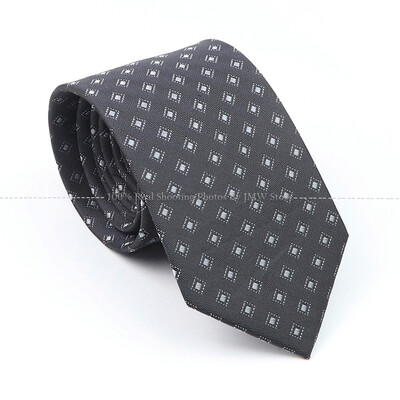 Jauna dizaina Punktu kāzu vīriešu kaklasaite Pelēka zila svītraina Paisley ziedu kaklasaite vīriešiem biznesa dropshipping līgavaiņa apkakles aksesuāri dāvana