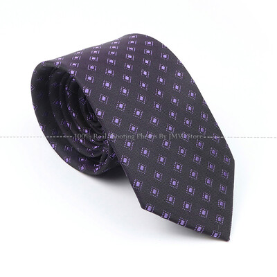 Jauna dizaina Punktu kāzu vīriešu kaklasaite Pelēka zila svītraina Paisley ziedu kaklasaite vīriešiem biznesa dropshipping līgavaiņa apkakles aksesuāri dāvana