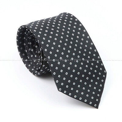 Jauna dizaina Punktu kāzu vīriešu kaklasaite Pelēka zila svītraina Paisley ziedu kaklasaite vīriešiem biznesa dropshipping līgavaiņa apkakles aksesuāri dāvana