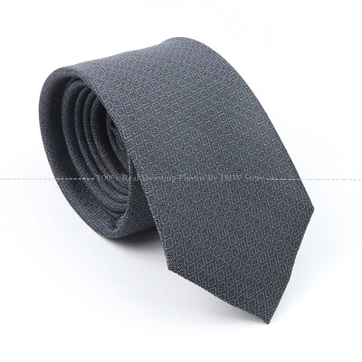 Jauna dizaina Punktu kāzu vīriešu kaklasaite Pelēka zila svītraina Paisley ziedu kaklasaite vīriešiem biznesa dropshipping līgavaiņa apkakles aksesuāri dāvana