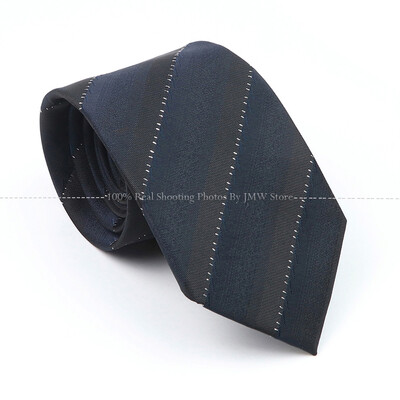 Jauna dizaina Punktu kāzu vīriešu kaklasaite Pelēka zila svītraina Paisley ziedu kaklasaite vīriešiem biznesa dropshipping līgavaiņa apkakles aksesuāri dāvana