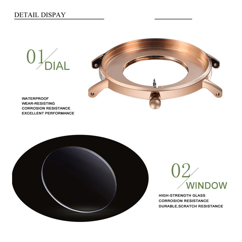 Hannah Martin Augstas kvalitātes rozā zelta ciparnīcas pulkstenis vīriešu ādas ūdensnecaurlaidīgs rokas pulkstenis sieviešu kleitas modes Japānas kvarca kustība Saat