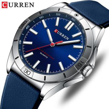 Curren 8449 Fashion Ανδρικό Ρολόι Military Sport Ρολόι Καρπού Χαλαζία Σιλικόνη Ζωή Αδιάβροχο Φωτεινό Ανδρικό Ρολόι Reloj Hombr