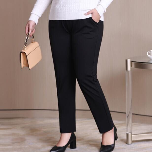 sieviešu liela izmēra bikses treniņiem capri legingi sievietēm ar kabatām melnas treniņbikses ar augstu jostasvietu kleita bikses darba bikses