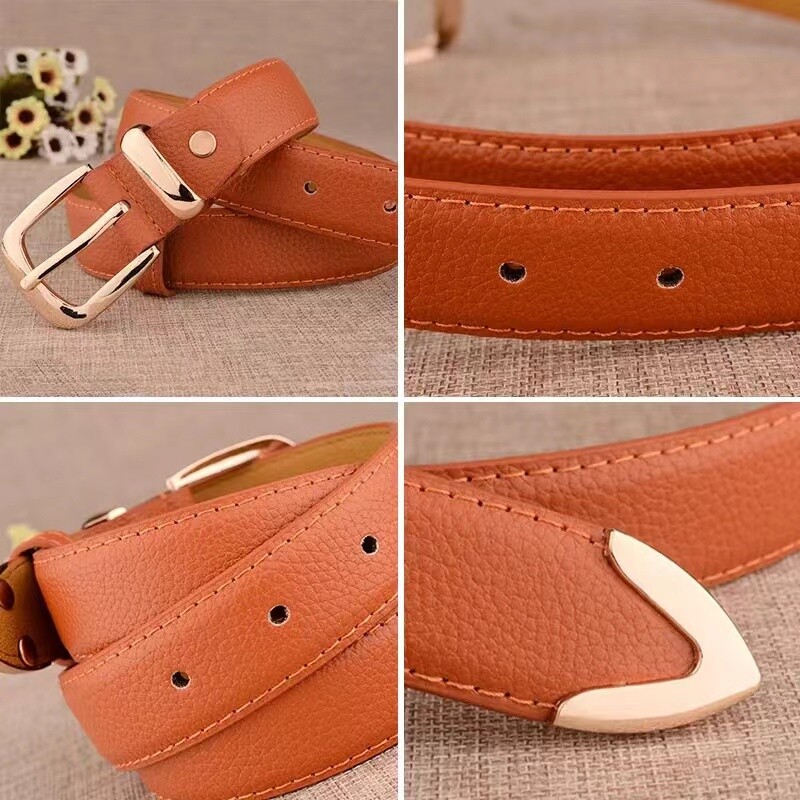 Hot Fashion PU ādas jostas Sievietēm Augstas kvalitātes zelta sprādzes jostasvieta Wild Jeans Dizaineru jostas Meiteņu Bikses Kleita Vidukļa Jostas