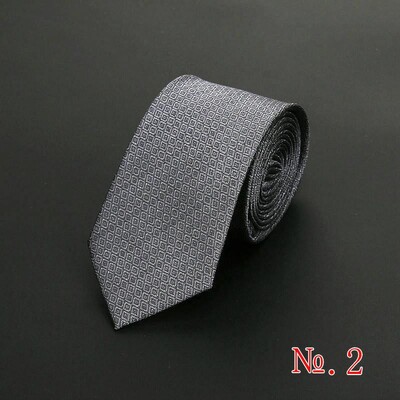 Нова модна раирана мъжка вратовръзка на каре Червено синьо сиво Класически вратовръзки Развлечение Бизнес сватба Висококачествена 6 см копринена вратовръзка