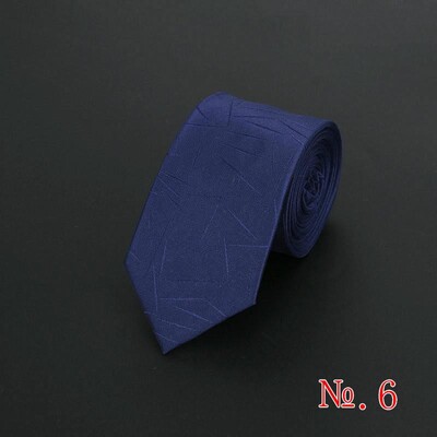 Нова модна раирана мъжка вратовръзка на каре Червено синьо сиво Класически вратовръзки Развлечение Бизнес сватба Висококачествена 6 см копринена вратовръзка