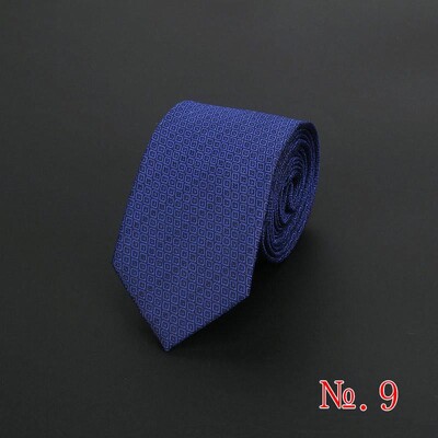 Нова модна раирана мъжка вратовръзка на каре Червено синьо сиво Класически вратовръзки Развлечение Бизнес сватба Висококачествена 6 см копринена вратовръзка