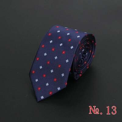 Нова модна раирана мъжка вратовръзка на каре Червено синьо сиво Класически вратовръзки Развлечение Бизнес сватба Висококачествена 6 см копринена вратовръзка