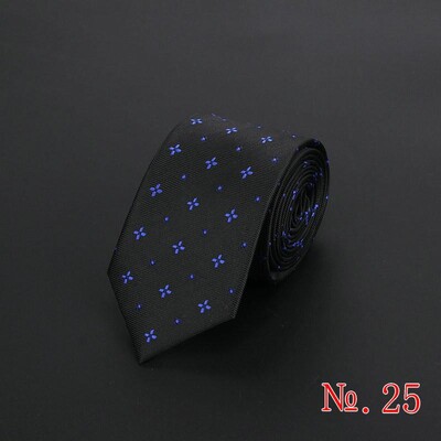 Нова модна раирана мъжка вратовръзка на каре Червено синьо сиво Класически вратовръзки Развлечение Бизнес сватба Висококачествена 6 см копринена вратовръзка