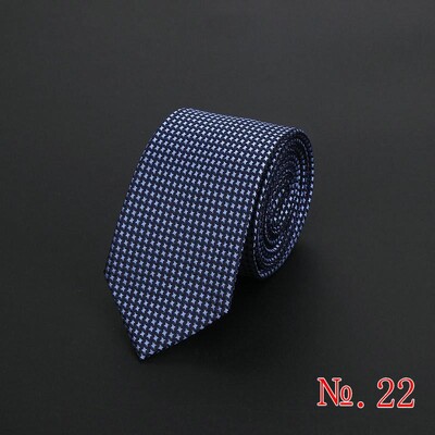 Нова модна раирана мъжка вратовръзка на каре Червено синьо сиво Класически вратовръзки Развлечение Бизнес сватба Висококачествена 6 см копринена вратовръзка