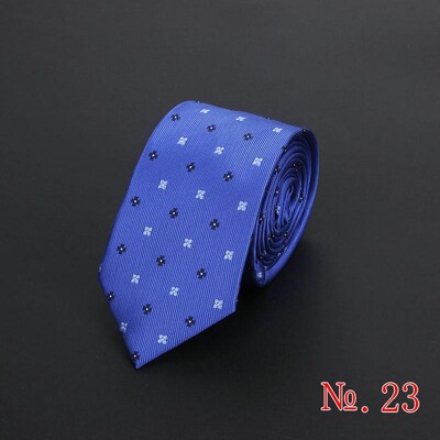 Нова модна раирана мъжка вратовръзка на каре Червено синьо сиво Класически вратовръзки Развлечение Бизнес сватба Висококачествена 6 см копринена вратовръзка