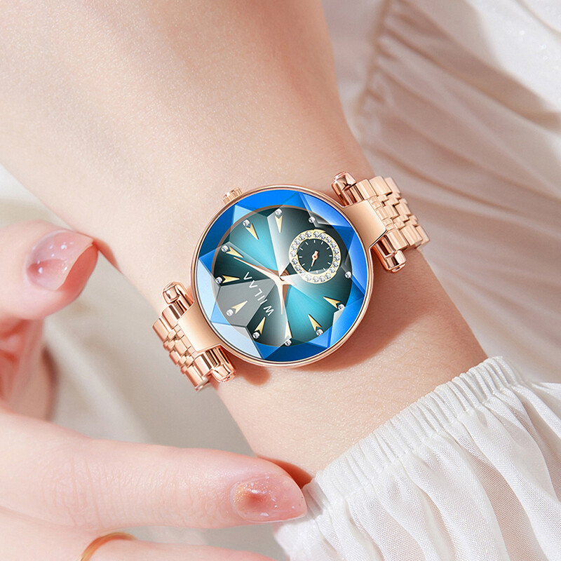 Ženski satovi za dame Ručni satovi Zeleni kvarcni ručni satovi od nehrđajućeg čelika relogio feminino 2024. Vrhunac luksuzne marke