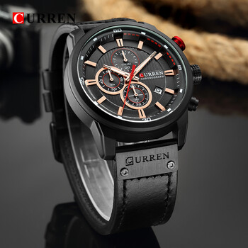 CURREN Fashion Date Quartz Ανδρικά ρολόγια Κορυφαίας επωνυμίας Πολυτελές ανδρικό ρολόι Chronograph Αθλητικό ανδρικό ρολόι καρπού Hodinky Relogio Masculino