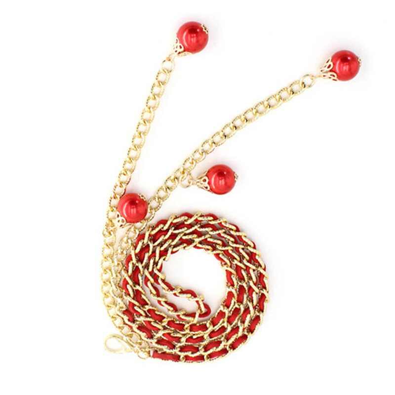 Augstas jostasvietas Zelta sudraba jostas sievietēm Modes jostasvietas Vispārpiemērota josta ballītēm Juvelierizstrādājumi Kleita Viduklis Metāla ķēdes jostas