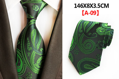 Modes vīriešu 8 cm formāla kaklasaite Bule Red Paisley ziedu žakarda kaklasaite sievietēm biznesa kāzu ballītei Gravata kaklasaites