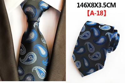 Modes vīriešu 8 cm formāla kaklasaite Bule Red Paisley ziedu žakarda kaklasaite sievietēm biznesa kāzu ballītei Gravata kaklasaites