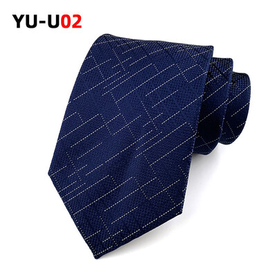 Jauns 8CM Corbatas Profesionālās kleitas kaklasaites Svītrains biznesa modes krekls vīriešu kaklasaite