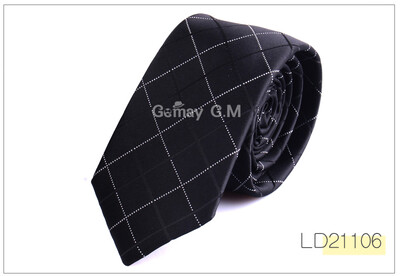6 cm platuma vīriešu kaklasaites Jaunas modes rūtainas kaklasaites Corbatas Gravata žakarda, plānas kaklasaites biznesa kāzu svītru kaklasaite vīriešiem