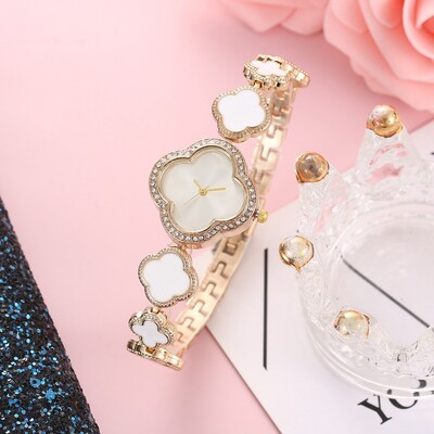 Нови модни дамски часовници Луксозни часовници с гривни от розово злато Дамски ръчни часовници Дамски ежедневни кварцови часовници Часовник Relogio Feminino