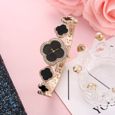 Нови модни дамски часовници Луксозни часовници с гривни от розово злато Дамски ръчни часовници Дамски ежедневни кварцови часовници Часовник Relogio Feminino