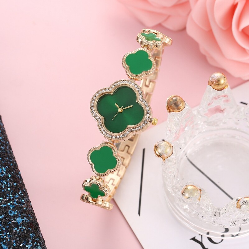 Нови модни дамски часовници Луксозни часовници с гривни от розово злато Дамски ръчни часовници Дамски ежедневни кварцови часовници Часовник Relogio Feminino